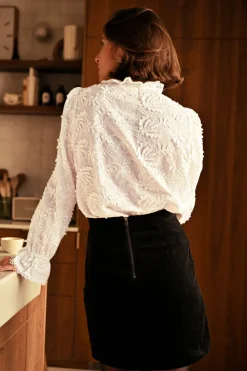 BLOUSE OPALINE