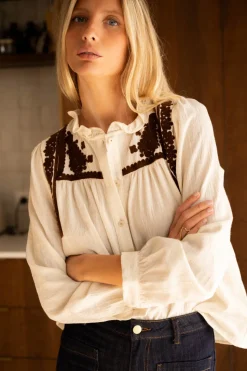 BLOUSE PERLE