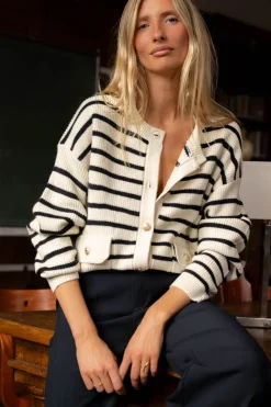 GILET MARIN