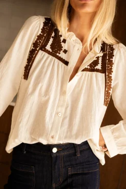 BLOUSE PERLE