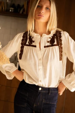 BLOUSE PERLE
